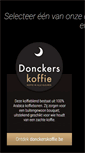 Mobile Screenshot of donckerskoffie.be